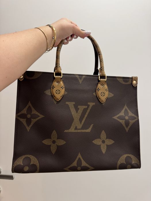 Geanta superba Louis Vuitton On The Go in conditie perfecta