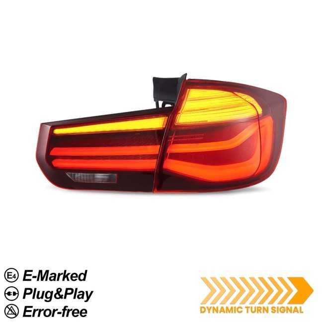 Set Stopuri Lampi LED BMW Seria 3 F31 Break Model LCI Facelift culoare Rosu