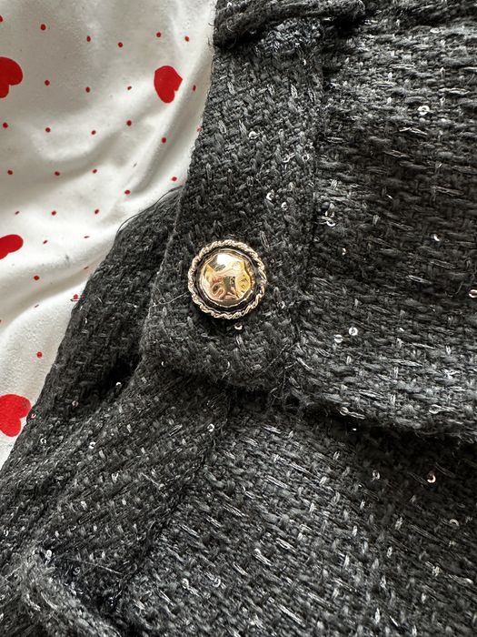 Pantaloni classy cu paiete/ sclipici noi