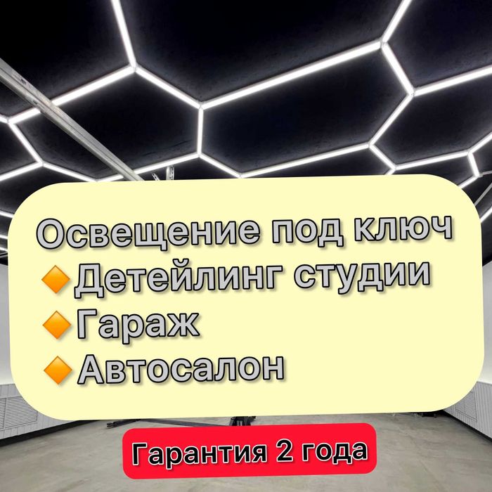 Лампы соты, шестигранники