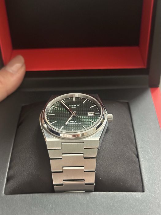 Tissot prx barbati verde