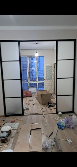 Делаем лофт и душевые перегородки.