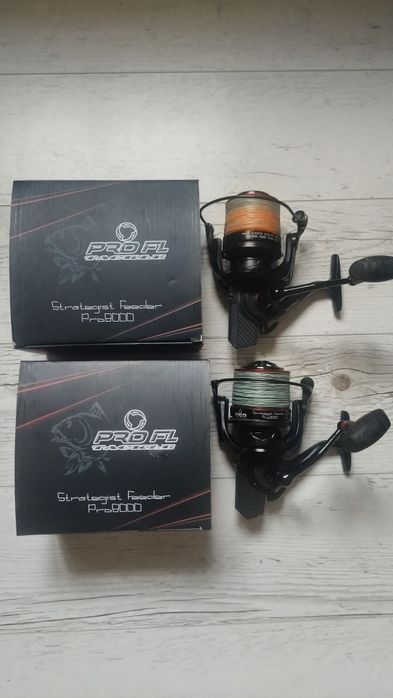 2 lansete feeder+2 mulinete feeder