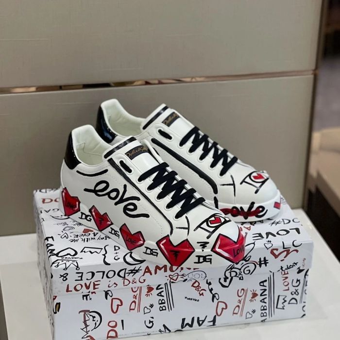 D&G Sneaker / Grey / Beige