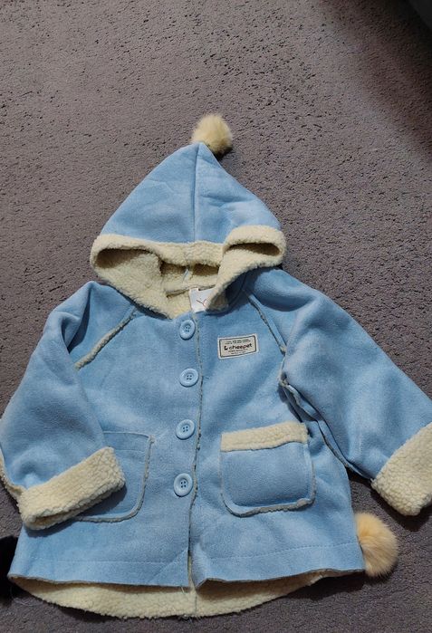 Palton îmblănit marimea 98, 3 ani