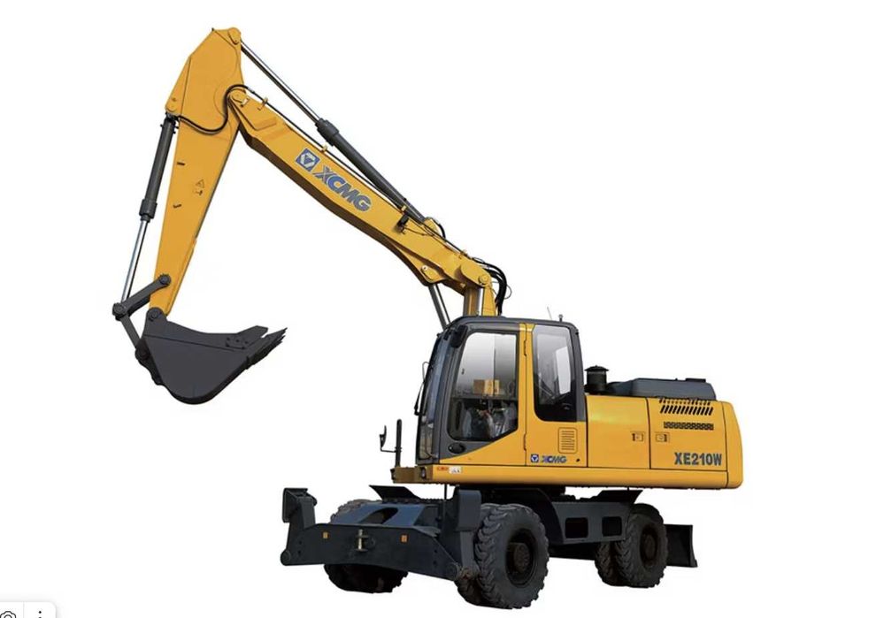 Колёсный экскаватор UZXCMG XE210W Куб  1. Длина стрелы 9,8 м