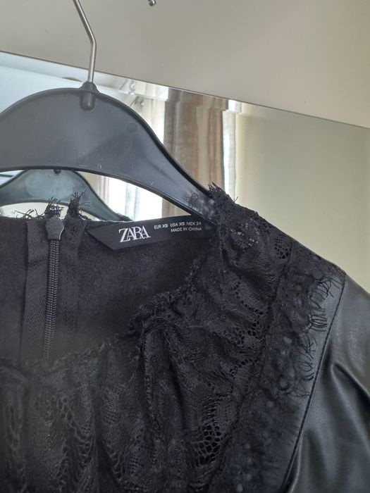 Нова кожена рокля ZARA