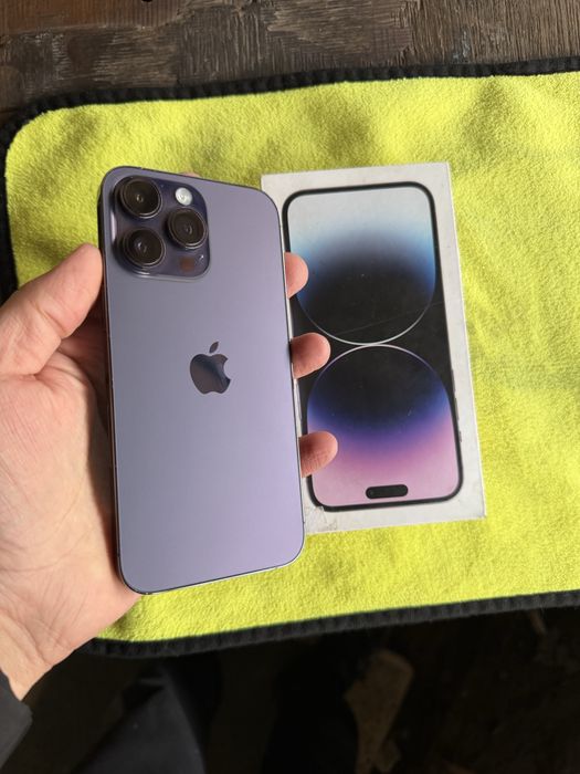 iphone 14 pro max pamit 128g yomkost 74 LLA esim koropka bor