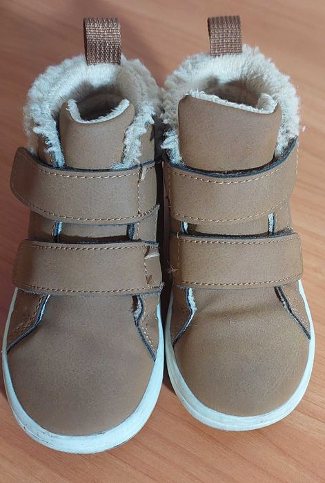 Ghete copii, primavara/toamna, piele ecologica/material textil, M 22