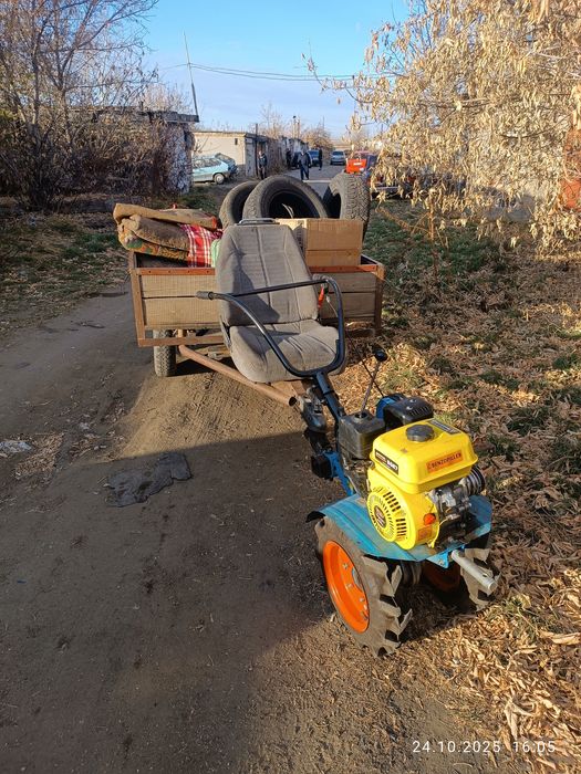 Продам мотоблок с прицепом