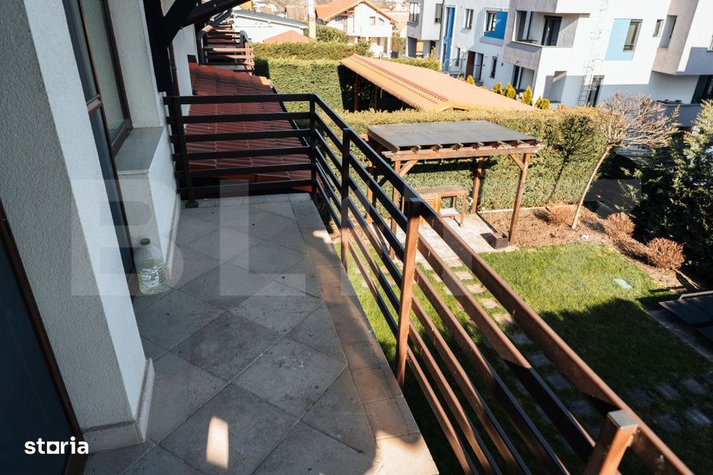 Casa individuala de inchiriat, 120 mp cu garaj si dorari moderne