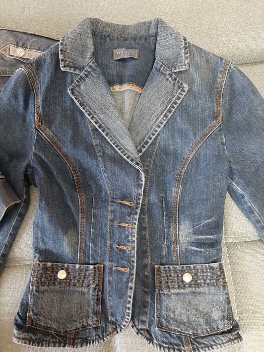 Джинсовый пиджак MOTIVI