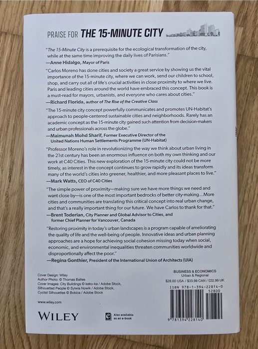 The 15-Minute City: A Solution to Saving Our Time and Our Planet