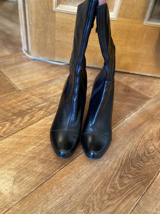 Осенние кожаные полусапожки