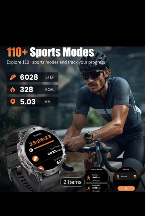 LIGE мъжки smart watch