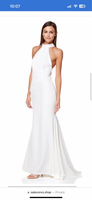 Официална рокля с шлейф