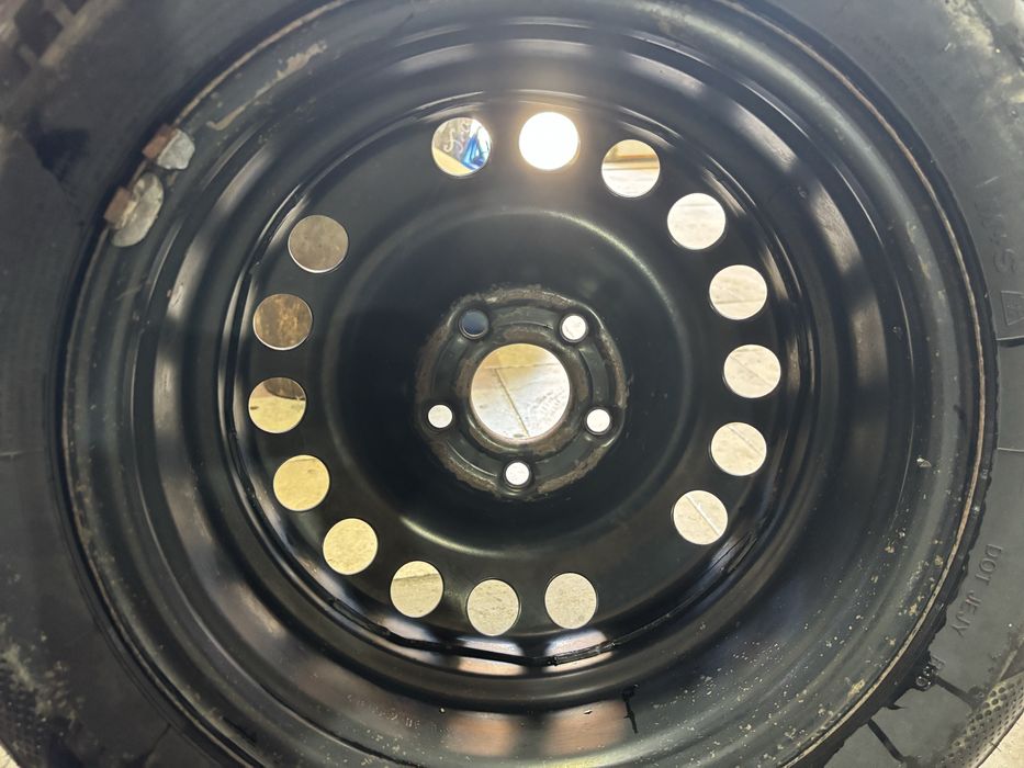 Резервна гума 5x100 205/60/16 (VW/Opel)