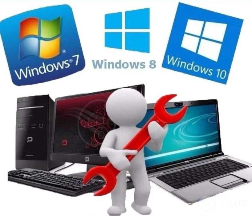 установка windows / windows ўрнатамиз
