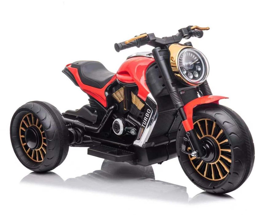 Motocicleta electricacu 3 roti, Kinderauto BJDL1188, 2x 35W 12V BT RED