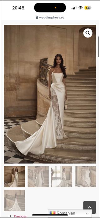 Rochie de mireasa, Milla Nova, marimea XS-S