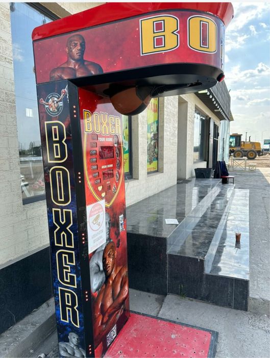 Силомер. Аппарат для удара. Бокс. Спорт!