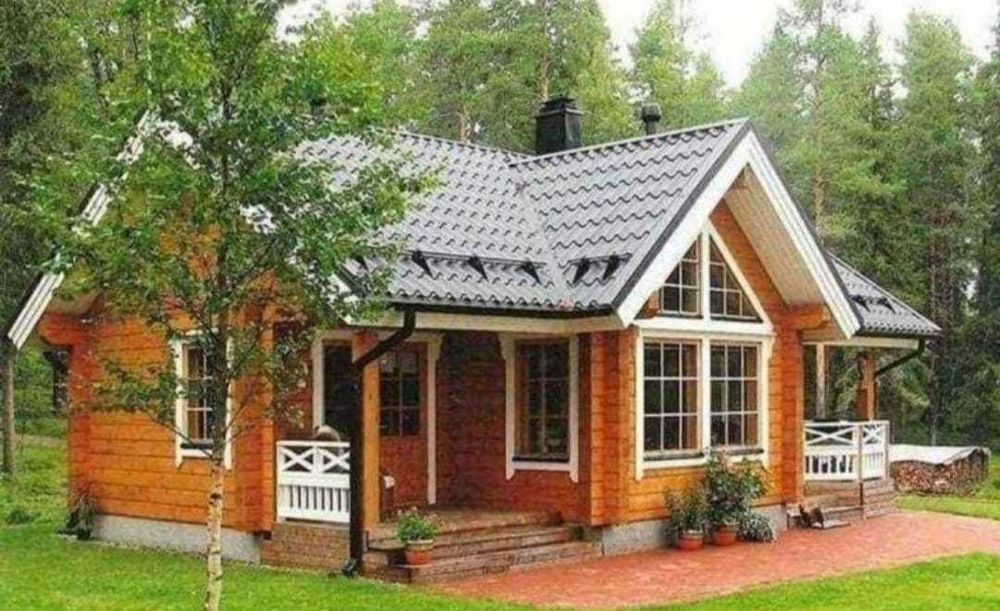 Vand casa modulara tip A pe structura metalica sau lemn, 8x11m