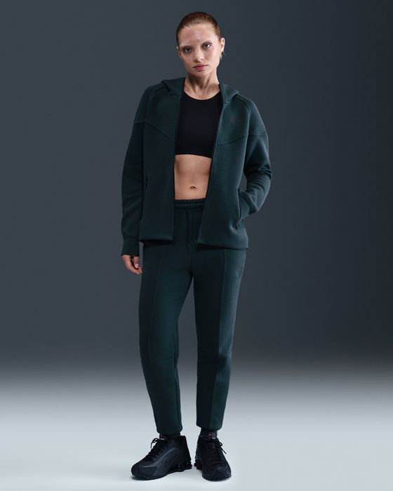 Анцуг Nike tech fleece, XS Тъмнозелен