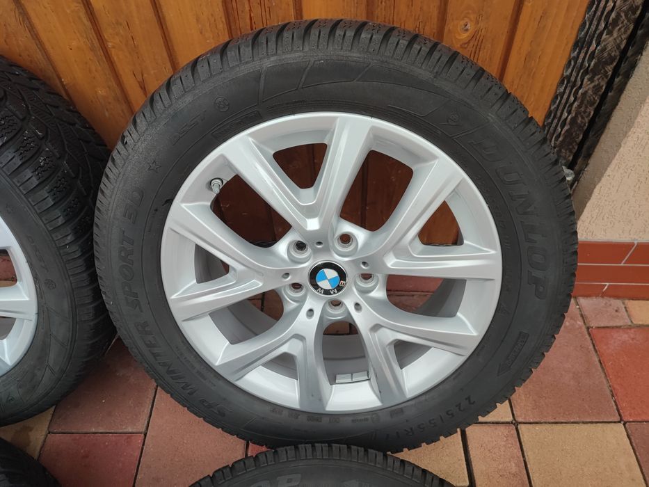 Jante originale BMW X1F48, X2F39 225 55R17 Dunlop iarnă 2019