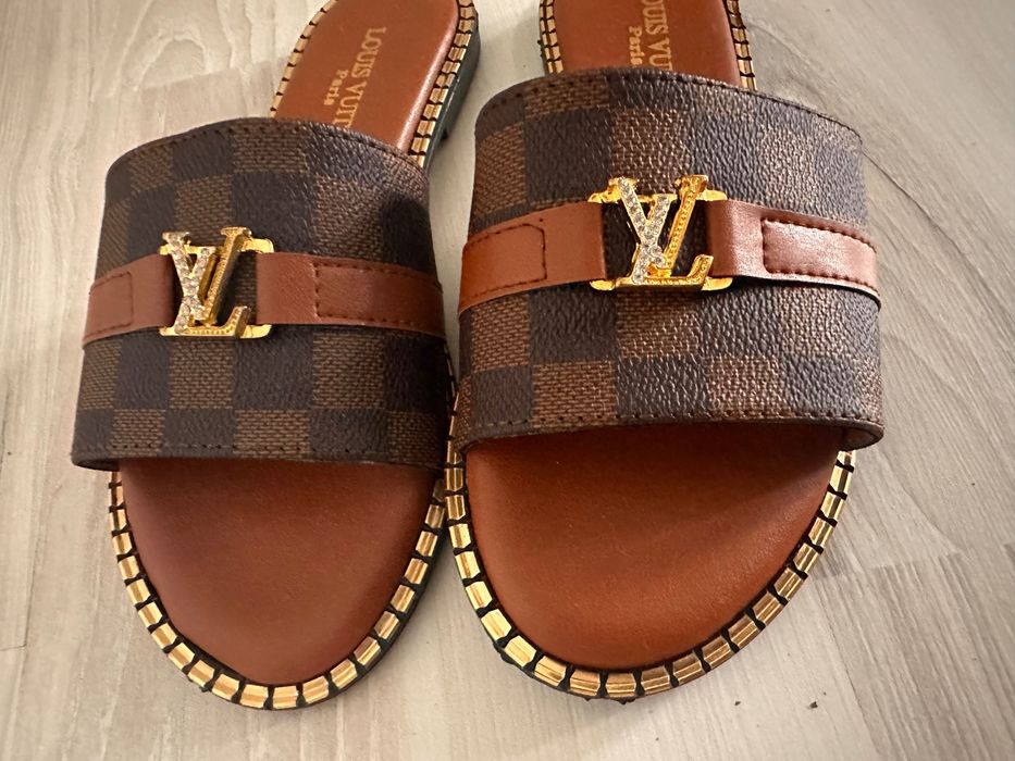 Slapi maro(imitatie Louis Vuitton)