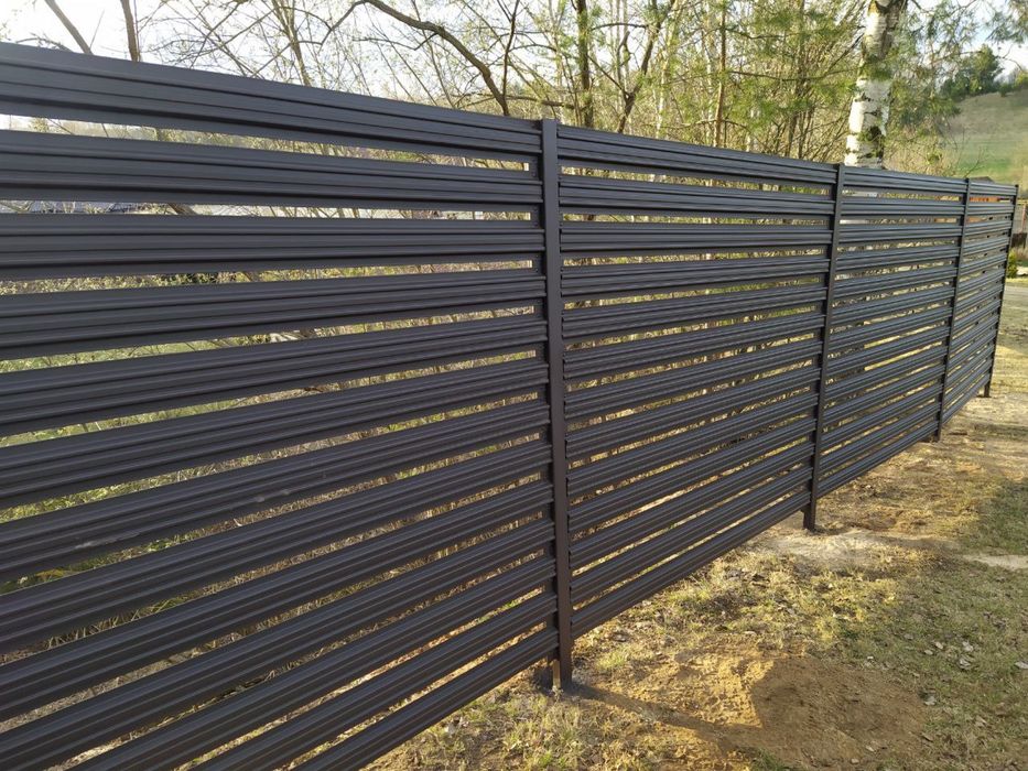 Штакетник материал забор металлический