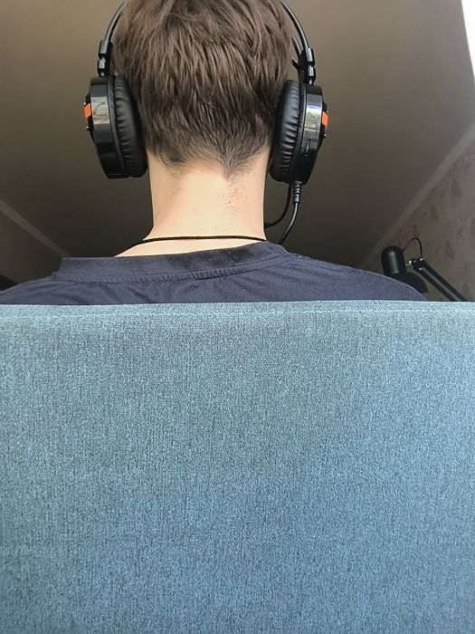 Наушники Moxom, проводные с микрофоном и USB,новые