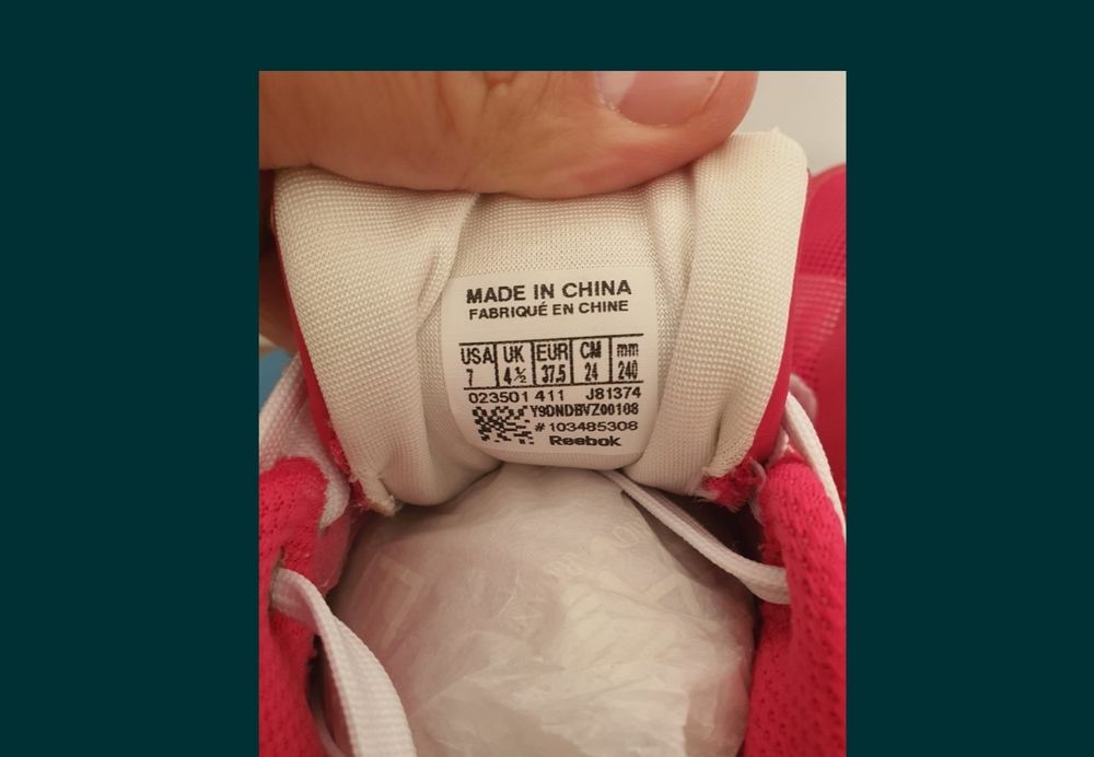 Adidas Reebok original nr 38