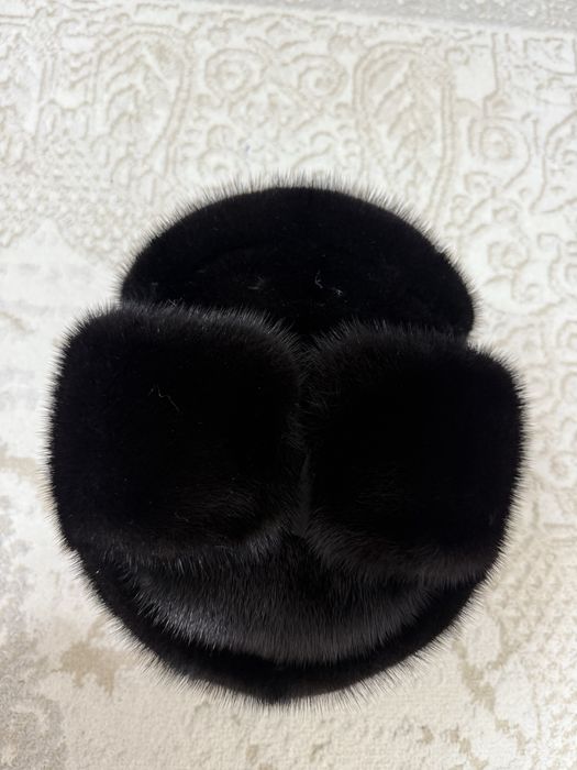 Норковая шапка ушанка