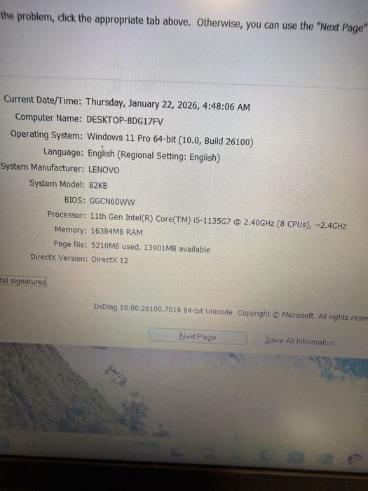 Laptop Lenovo V15 G2 i5-1135G7 16gb  SSD 512GB Full HD