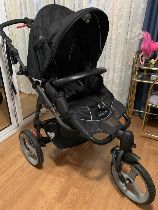 Количка триколк Bebe Confort HIGH TREK ,cтoл кош зa кoлa, база и чанта