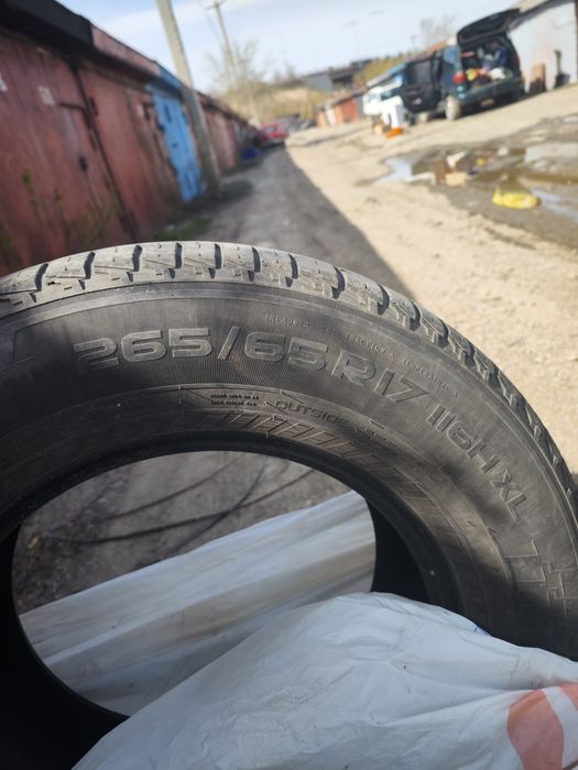 Резина летняя 265/65/17