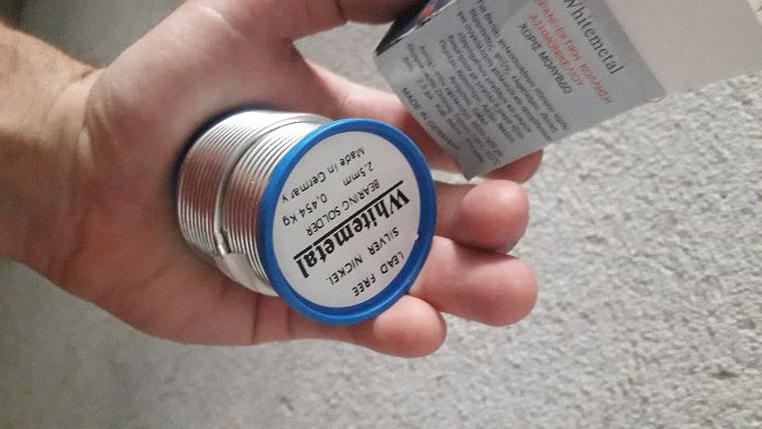 Припой за медни тръби ЧИСТО НОВ