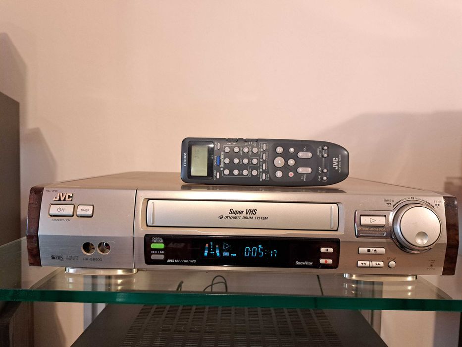 Super VHS, vcr svhs JVC HR-S8500, TBC