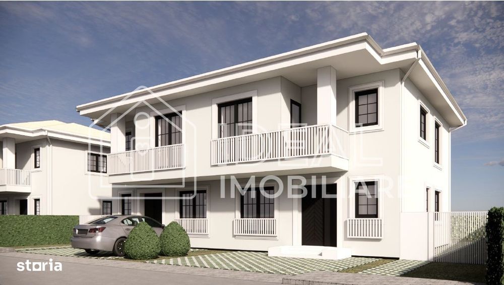 Duplex elegant cu 4 camere, curte și loc de parcare – design modern, Ș