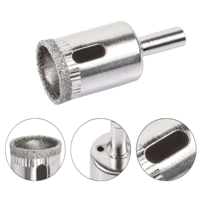 Комплект диамантени боркорони - 10 части