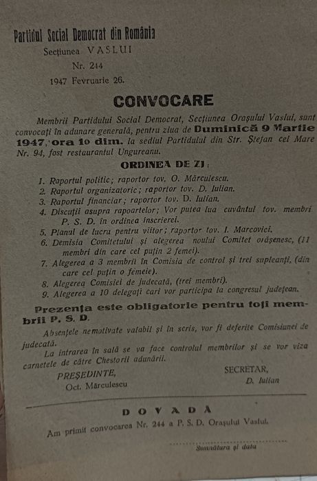 Timbre vechi 1936 si 1950