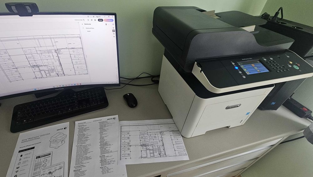 Мултифункционално устройство Xerox WorkCentre 3345
