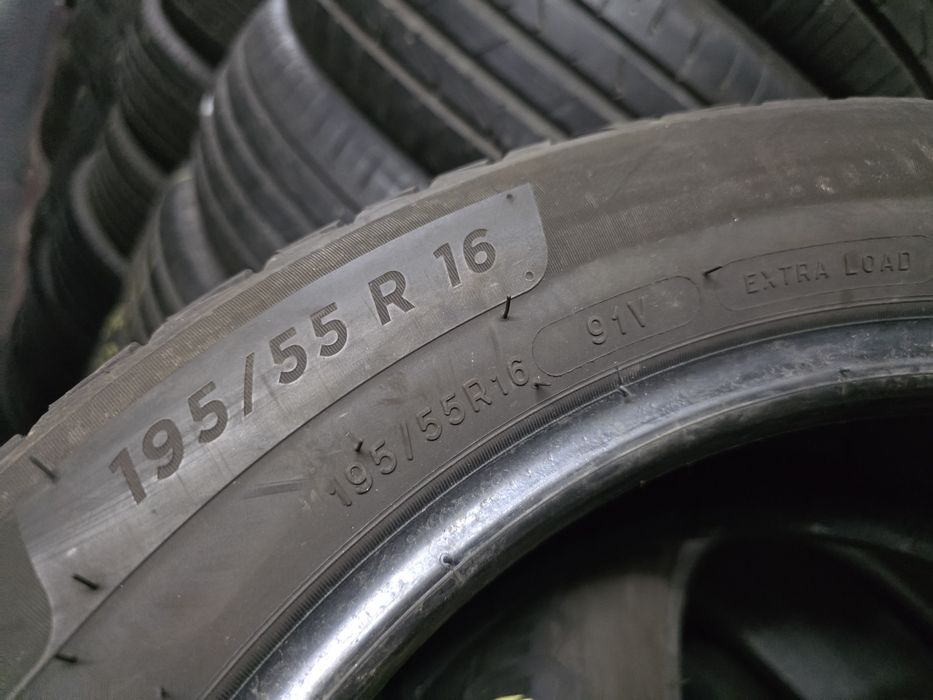 2бр Всесезонни гуми 195 55 16 - Michelin - DOT 2024