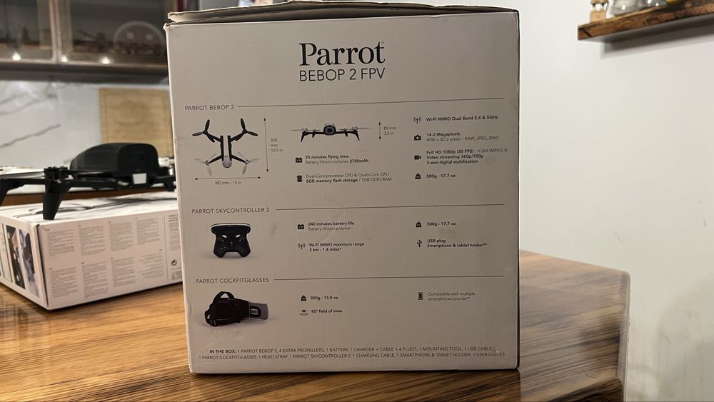 Drona Parrot Bebop 2 in stare bun