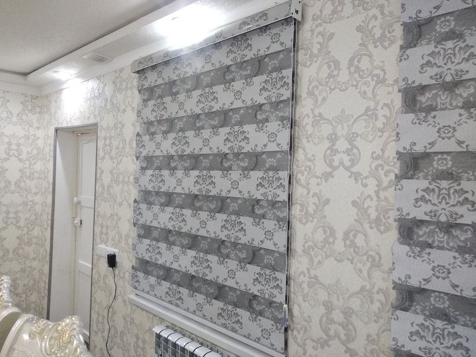 Жалюзи Плисе,горизонталные,комбо день и ноч