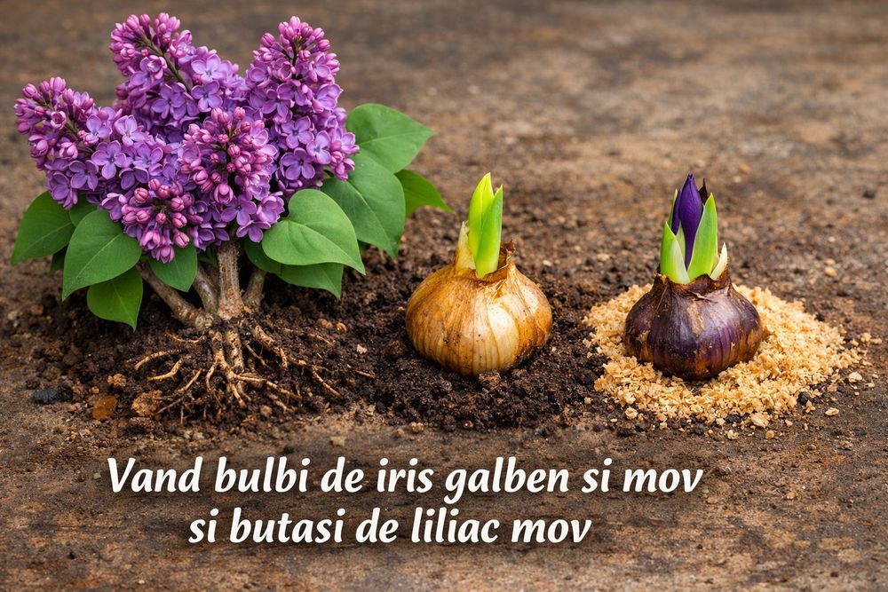 Bulbi iris/butasi liliac