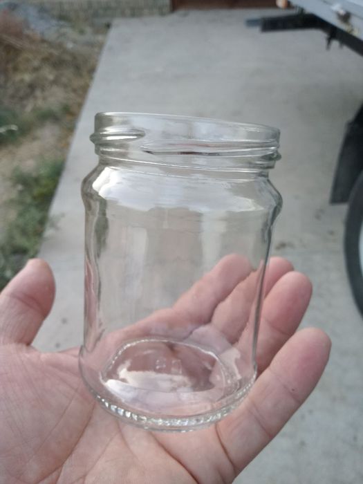 Стекланная банка шиша бонка