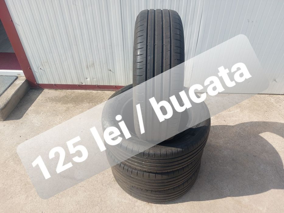 125 lei bucata! Set anvelope de vara 205 60 16 Goodyear dot 2023