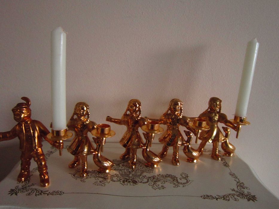 cadou rar festiv figurine alama aurita sfesnic Germania 1980