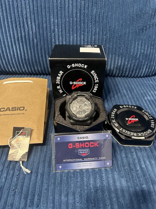 Casio G-Shock GA-110 Waterproof Shock Resistant Nou Fara defecte